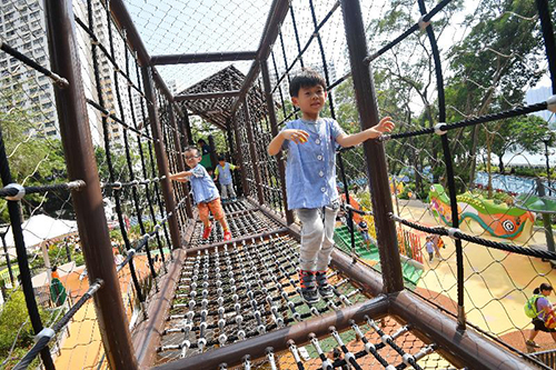 Innovative inclusive children’s playground opens in Hong Kong