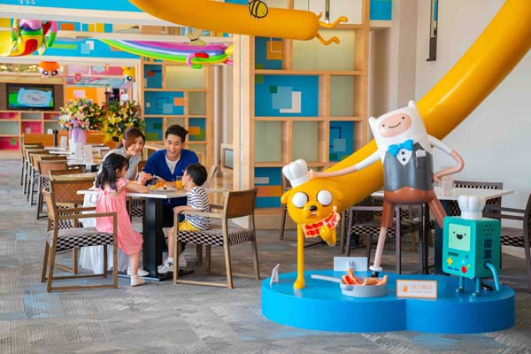 Taiwan Hotel partners with Cartoon Network to theme recreation facilities