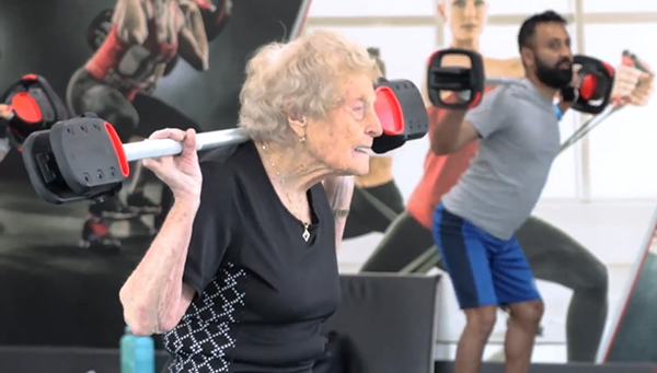 Broadmeadows Aquatic and Leisure Centre spotlights long-time gym member marking her 100th birthday