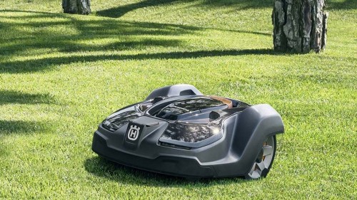 Robot mower on trial in Cairns Parklands