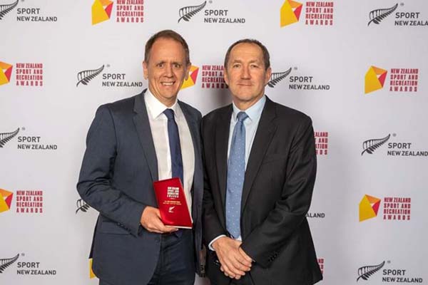 Hutt City Council’s Matt Reid wins Sport NZ leadership award