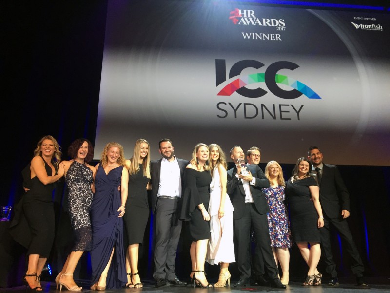 Double award win for ICC Sydney at Australian HR Awards