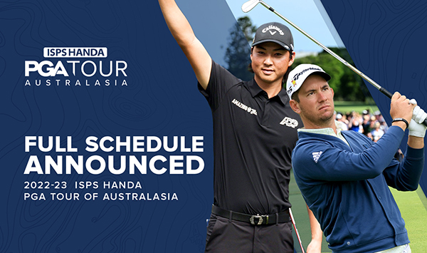 16 tournaments announced for ISPS HANDA PGA Tour of Australasia  