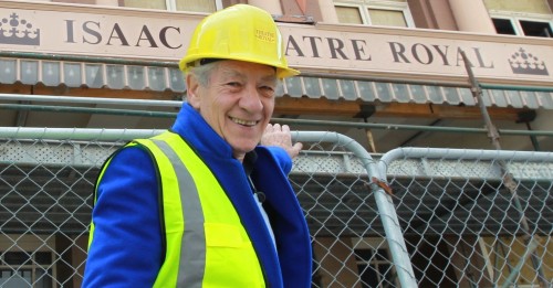 Sir Ian McKellen fundraises for earthquake-hit Christchurch theatre
