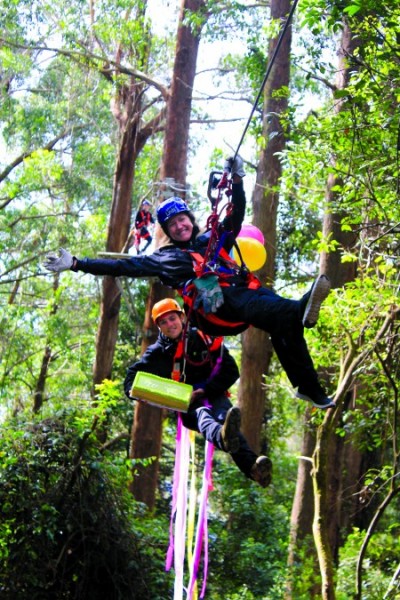 Illawarra Fly Treetop Adventures welcomes 5,000th Zip liner