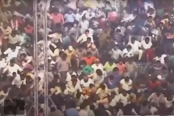 Stand collapse at Indian stadium injures more than 100 people
