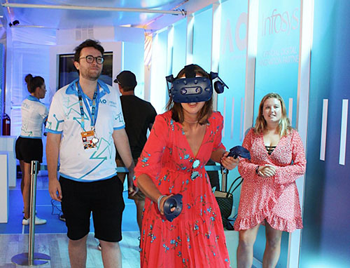 Virtual and Augmented reality experiences created for tennis fans at the Australian Open 2019 