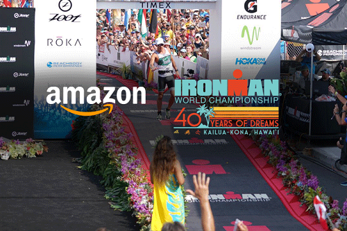 Amazon’s title sponsorship of 2018 IRONMAN World Championship coincides with launch of online nutrition store