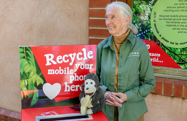 Jane Goodall visits Adelaide Zoo and shares her thoughts on climate change