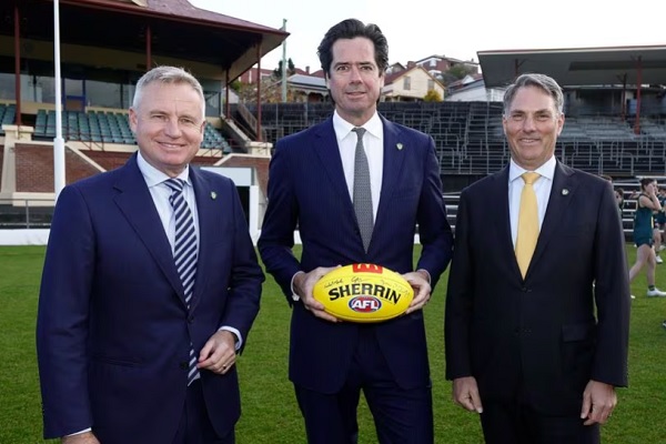 AFL Chief Executive warns Tasmanian objectors ‘no expansion team without new Hobart Stadium’