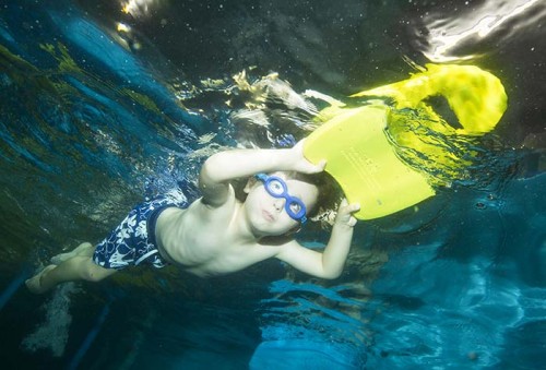 Infants driving JUMP! Swim Schools summer enrolments