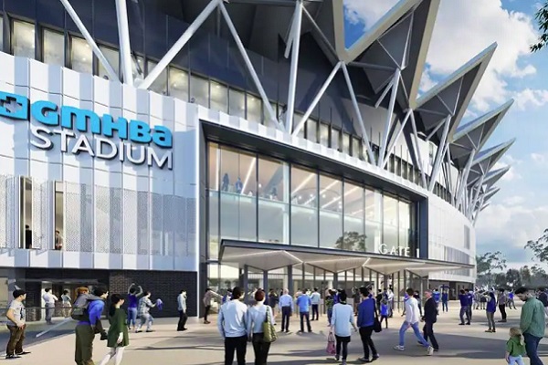 Builder appointed to undertake fifth stage expansion of Geelong’s GMHBA Stadium