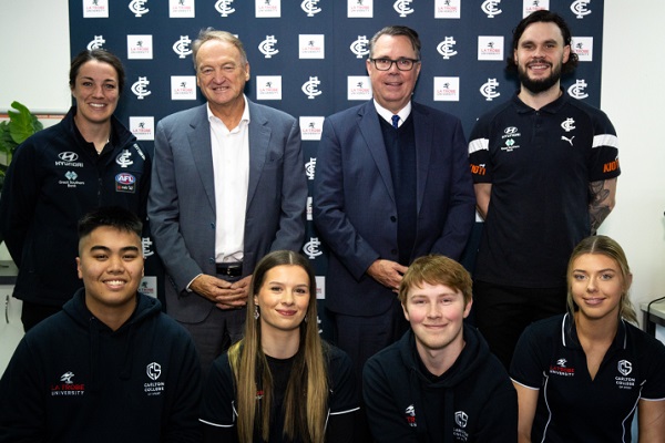AFL’s Carlton FC secures new five-year partnership with La Trobe University