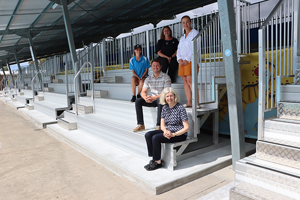 Lambton Park War Memorial Swimming Centre installs temporary seating facilities