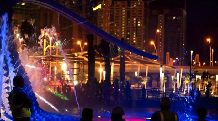 Laservision creates immersive experience on Abu Dhabi’s Reem Island