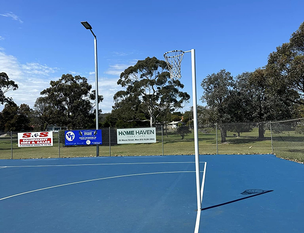 Latrobe City Council completes lighting projects at five different sports sites