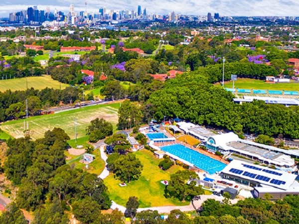 New Sydney transport link will see ventilation stack erected next to children’s pool Leichhardt Park Aquatic Centre