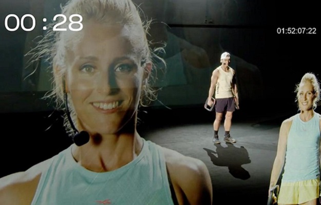 Les Mills introduces projected image technology to deliver Masterclass videos