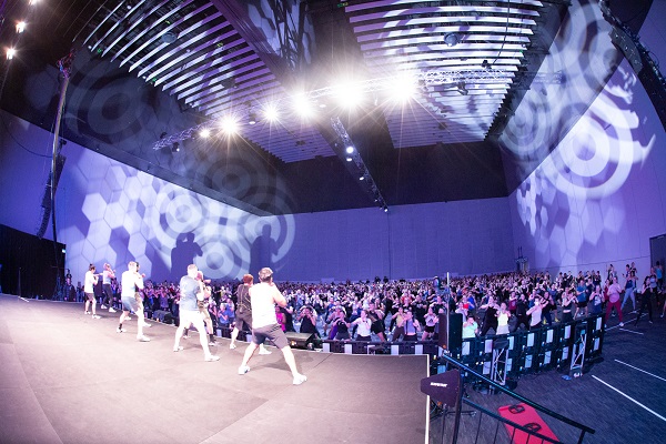 Crowds at Les Mills Live Melbourne confirms resurgence of fitness events
