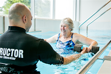 Levin Aquatic Centre hydrotherapy helps road to recovery