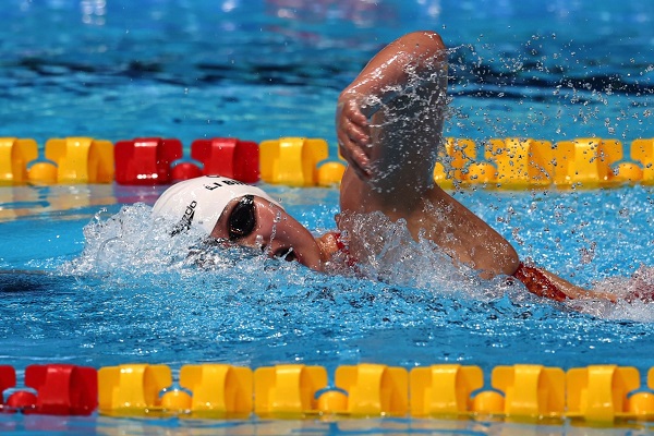 Chinese swimmer smashes freestyle world record in Anti Wave equipped pool in Beijing