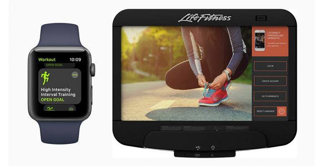 Life Fitness to offer technology pairing with Apple Watch