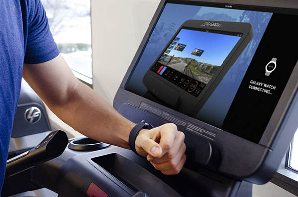 Life Fitness integrates cardio equipment with Samsung smart watch technology 