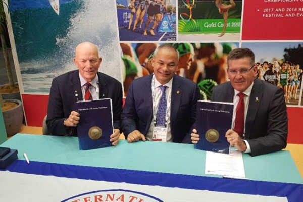 Agreement signed for Gold Coast hosting of 2024 Lifesaving World Championships