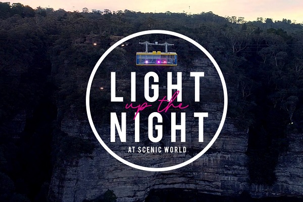 Scenic World offers new illuminating outdoor night experience