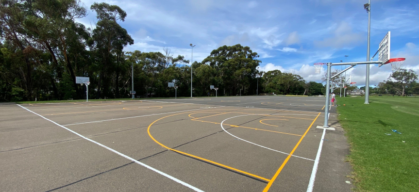 Improved basketball, netball and pickleball courts for Sydney’s Northern Beaches community use