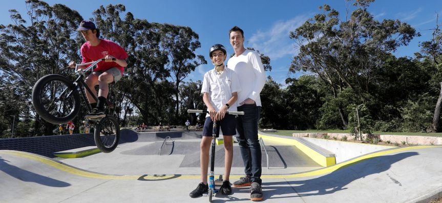 New skate park opens in Sydney’s northern beaches 