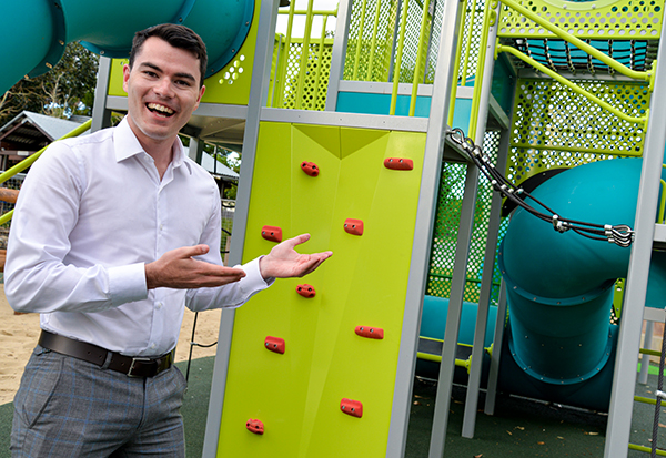 New two-storey playground to open at Logan Reserve