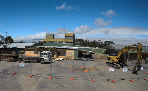 Works commence on new Lord Nelson Park multipurpose sporting facility