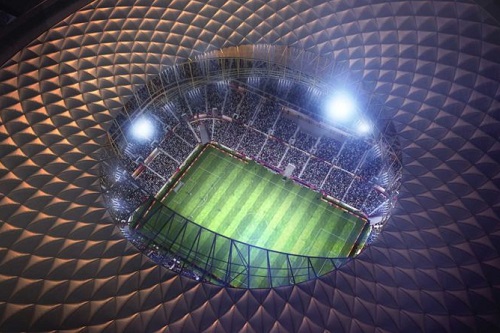 Qatar unveils design for final 2022 World Cup stadium