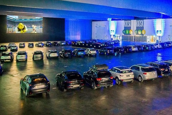 Melbourne Convention and Exhibition Centre opens Australia’s first indoor drive-in cinema