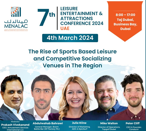 MENALAC prepares for its ‘Leisure Entertainment & Attractions CEO Conclave’