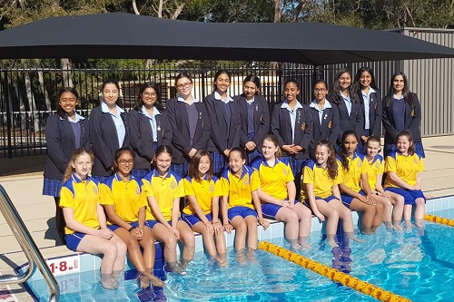 Stand-in Parramatta Pool opens at Sydney’s Macarthur Girls High School