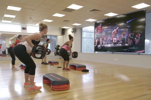 Virtual group fitness meets Macquarie University Sport’s member demands