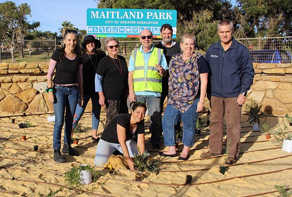 Geraldton’s Maitland Park begins its transformation into a Botanic Garden
