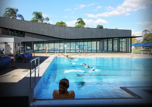 New Maitland Aquatic Centre indoor pool moves towards completion