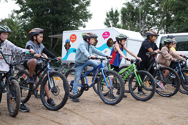Rotorua Lakes Council’s cycle programme delivers skills and safety training to 8000 students