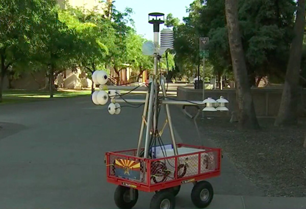 Research robot to help tackle urban heat effect across Canberra’s City Centre