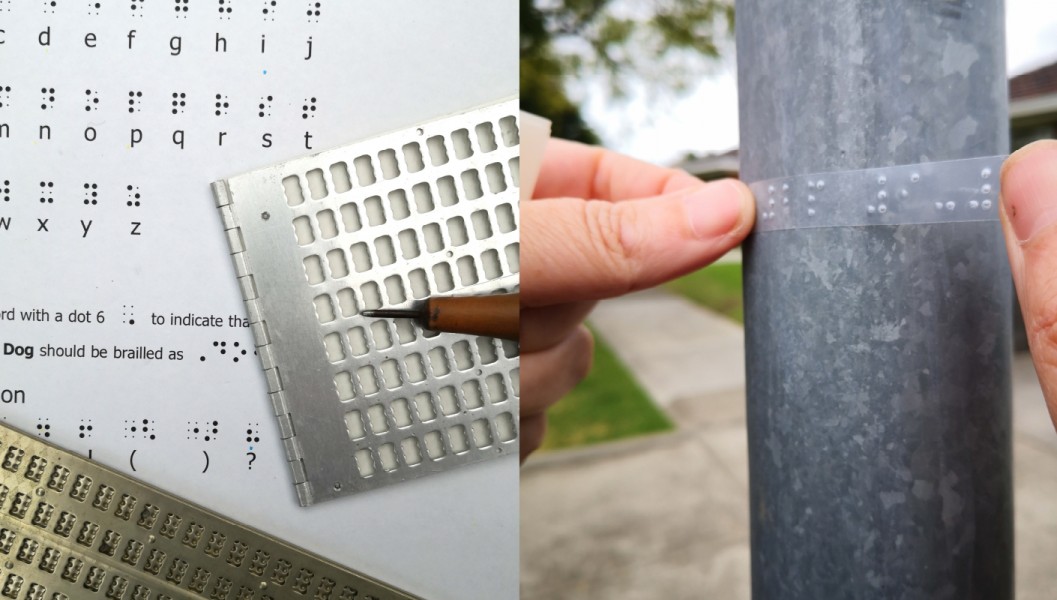 Melbourne signage ‘Braille Bombed’ to raise accessibility awareness