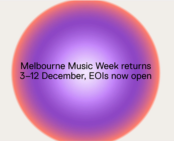 Melbourne Music Week to return in December 2021