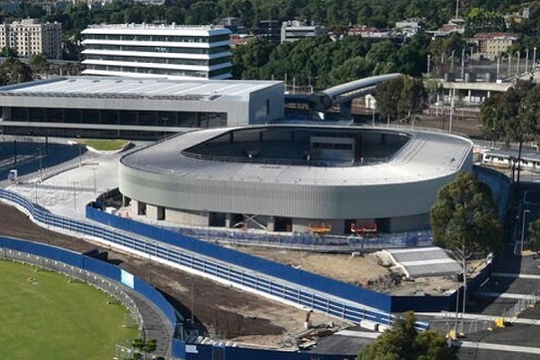 Work completed on Melbourne Park’s new Show Court Arena roof