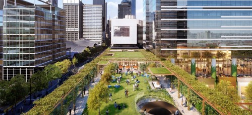 New sky park to offer open space 10 metres above the streets of Melbourne