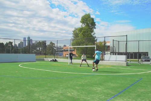 City of Melbourne unveils Australia’s first blind football pitch