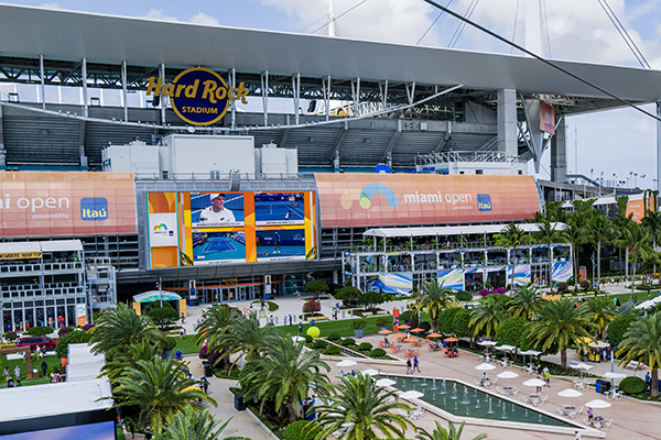 MyVenue POS technology records more than 254,000 at the 2022 Miami Open