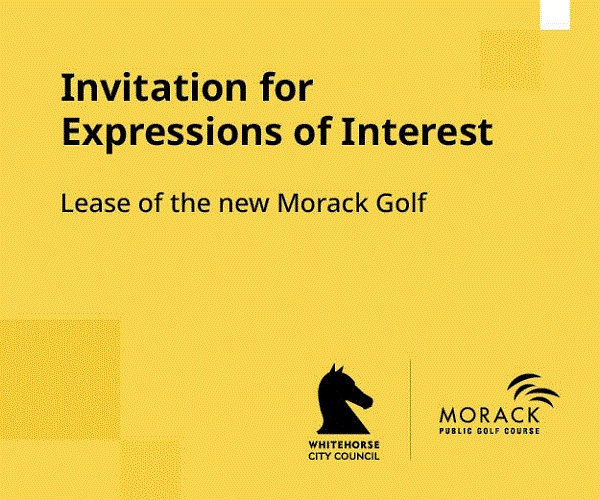Expressions of Interest: lease of the new Morack Public Golf Course