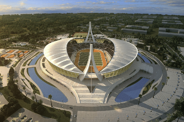 Construction completed on Phnom Penh’s new Cambodian National Stadium